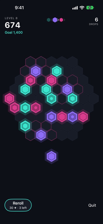 Hexdrift screenshot 1